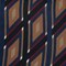1 Yard Brown, Red & Blue Silk Chiffon 51" Wide Carolina Herrera Fabric for Flowing Apparel